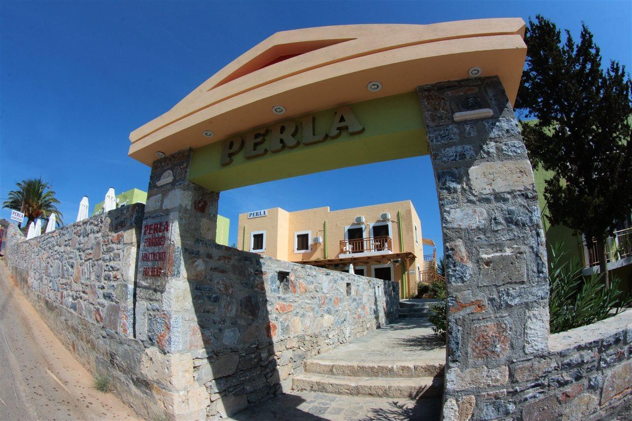 Perla Apartments Agia Pelagia Exteriör bild